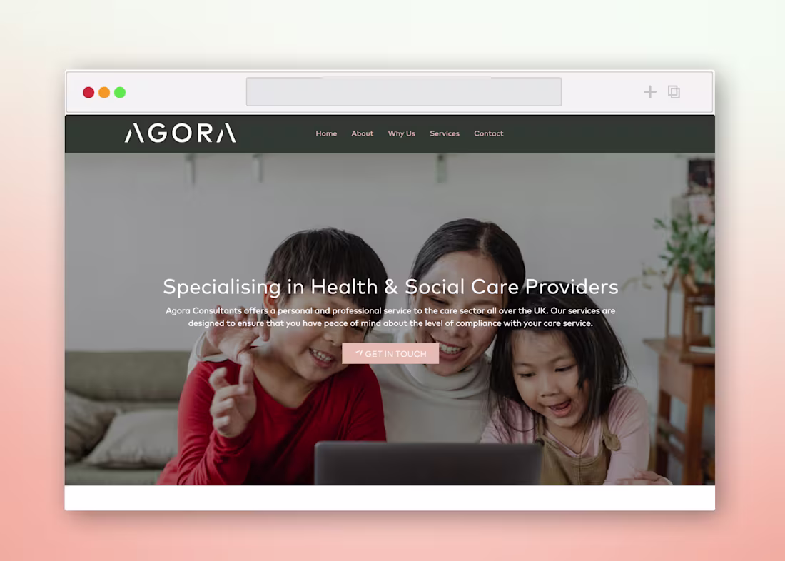 Cover image for Agora Consultants Website Development