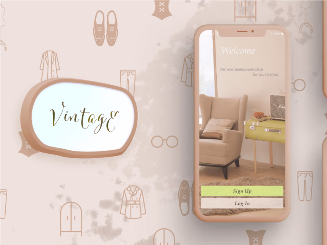 Cover image for Anastasiia Mazaratii - UI Research and Design for Vintage Shop