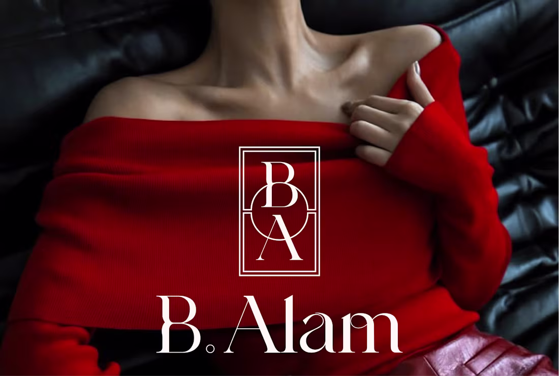 Cover image for Luxury Fashion Brand Strategy & Identity for B. Alam