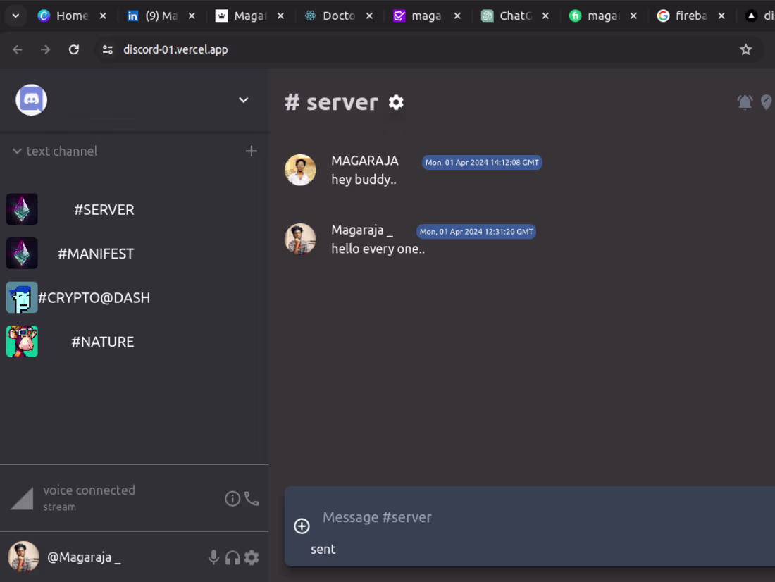 Cover image for discord_clone