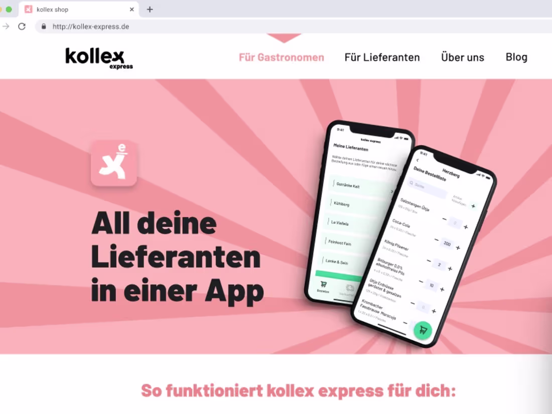 Cover image for kollex landing page