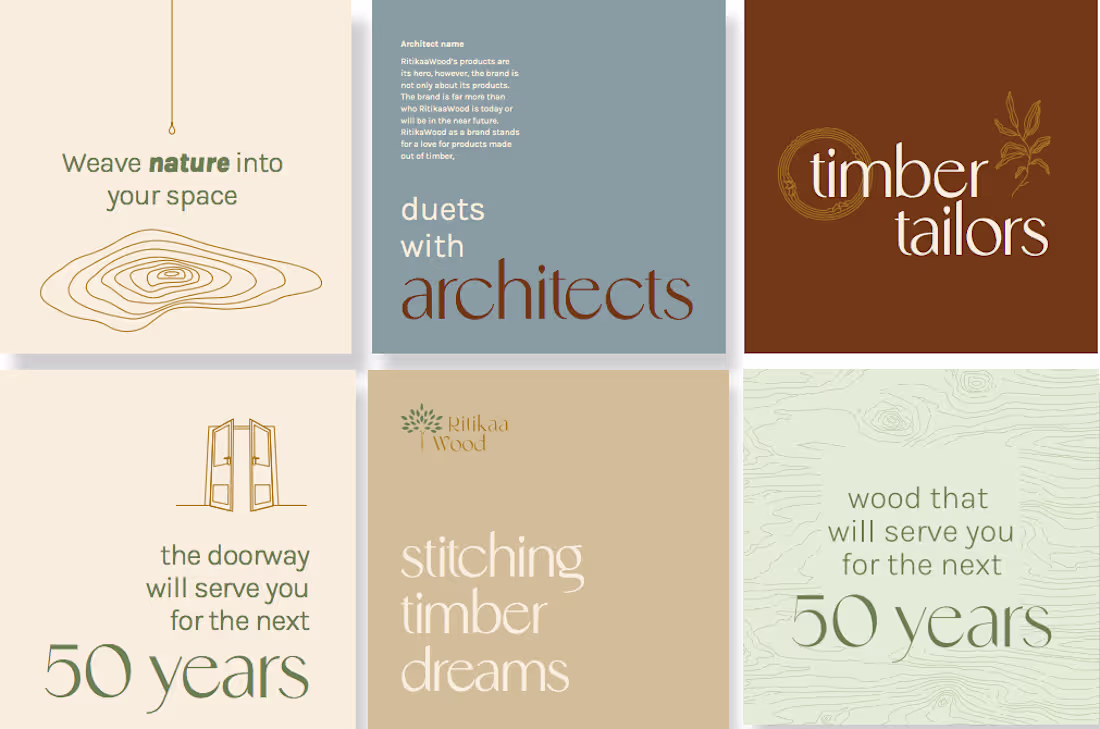 Cover image for Rebrand a luxury timber manufacturer