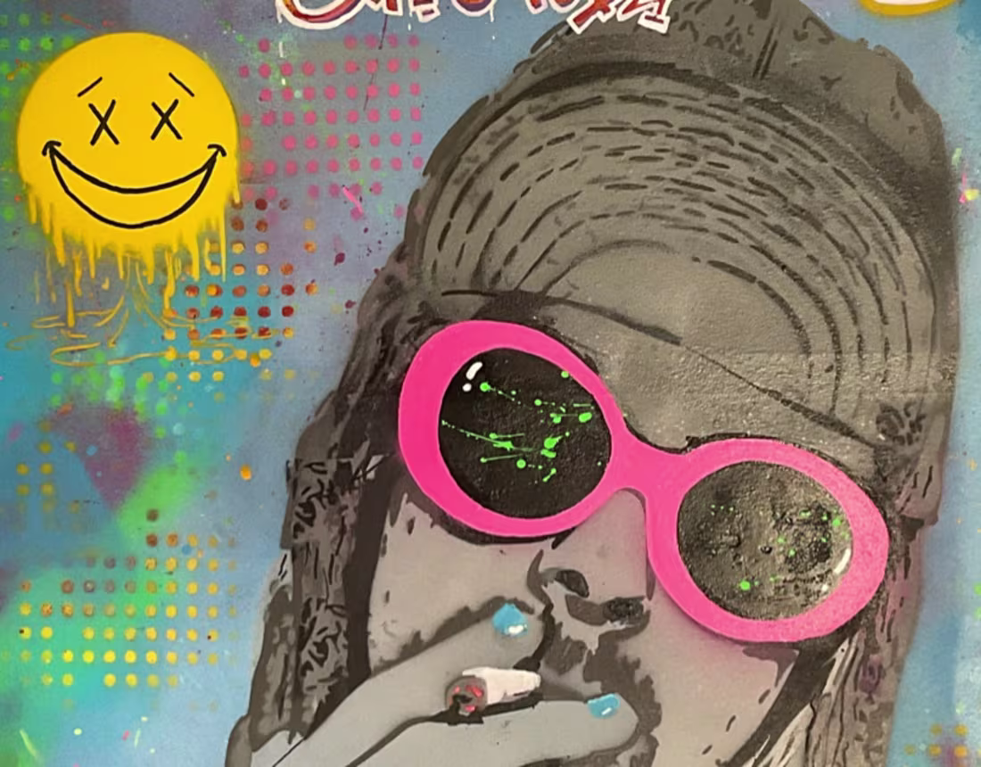 Cover image for Spray painted artworks