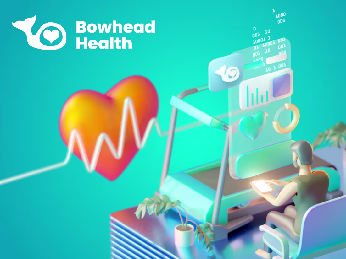 Cover image for Bowhead Health 3D Illustration :: Behance