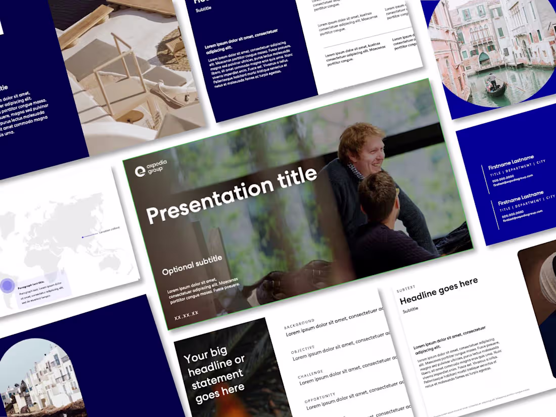 Cover image for Light and Dark Presentation Template