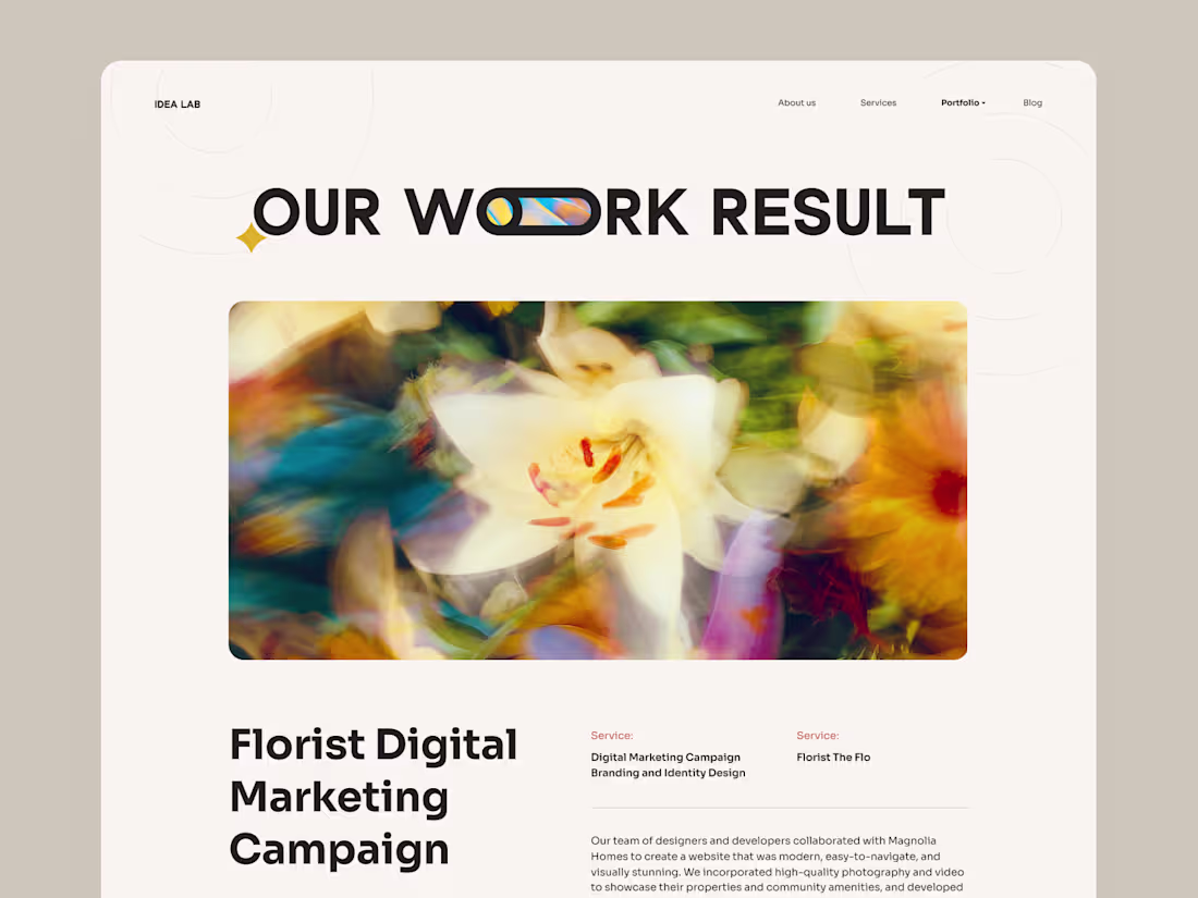 Cover image for Article Portfolio Detail Page