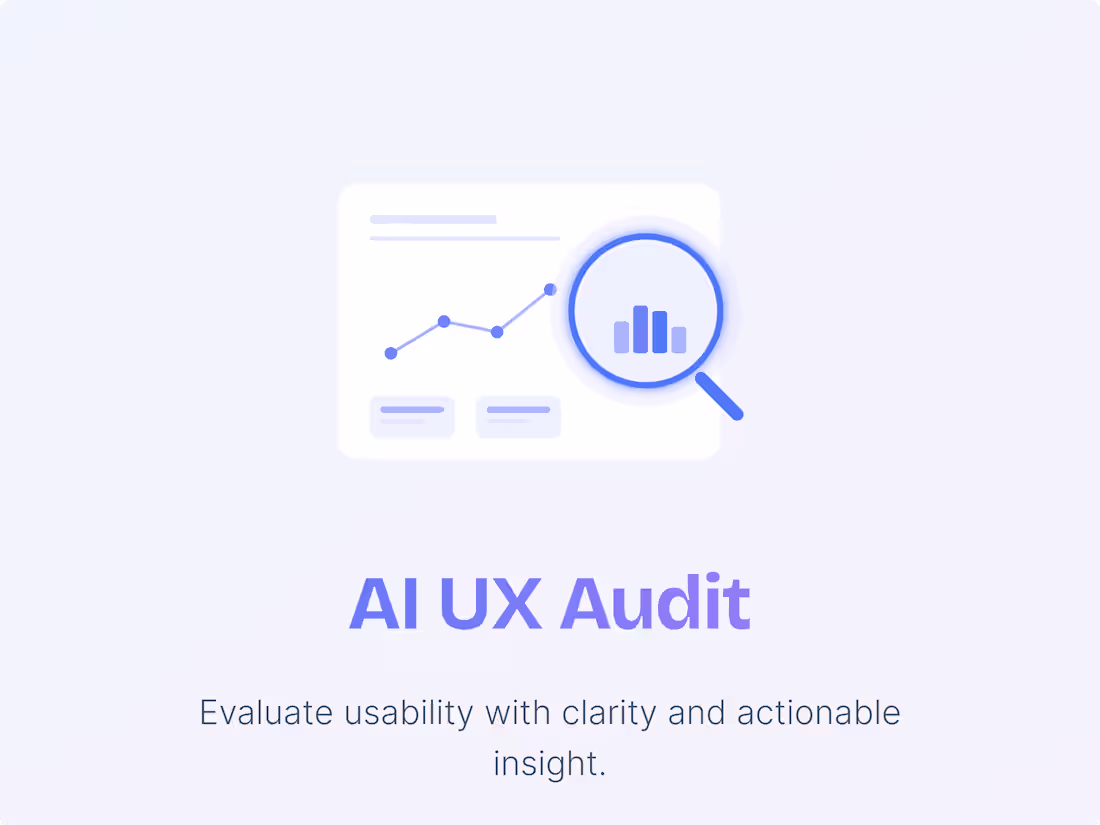 Cover image for AI UX Audit + Report (Mini Package)