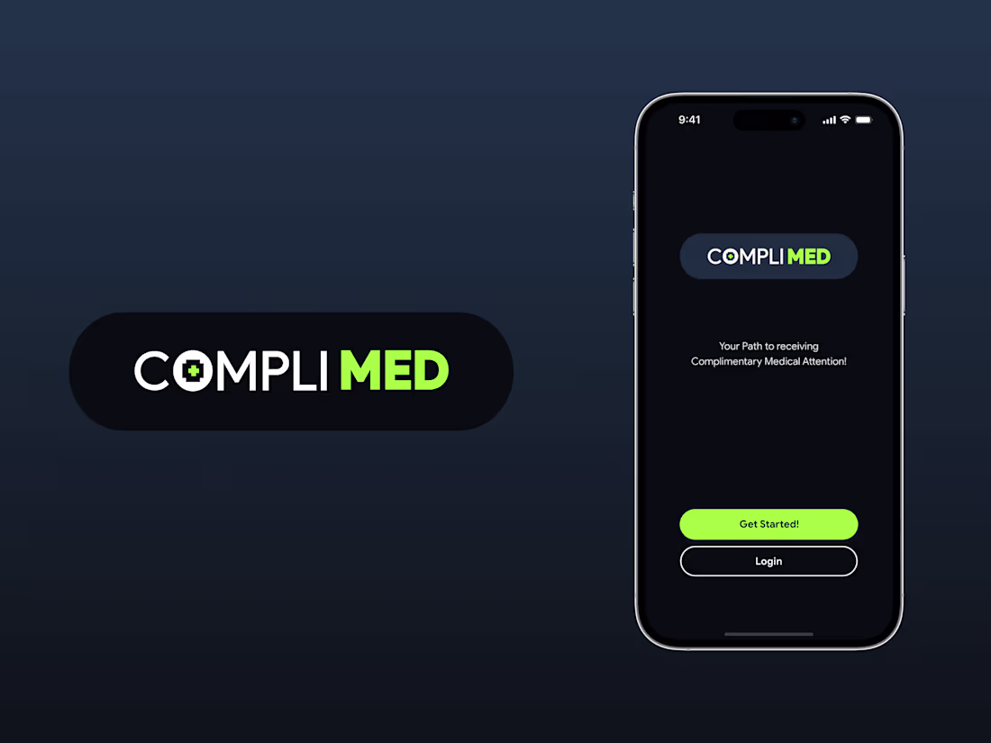 Cover image for CompliMed iOS App UX Design