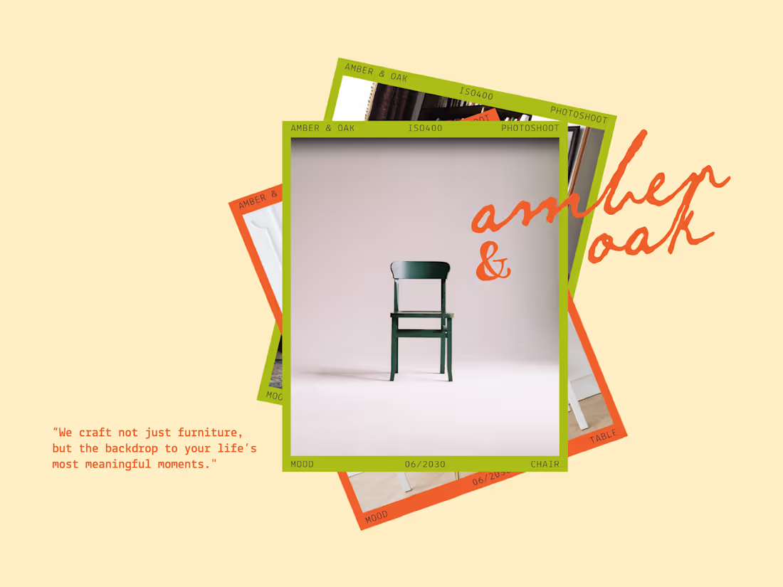 Cover image for Amber & Oak | Brand Identity