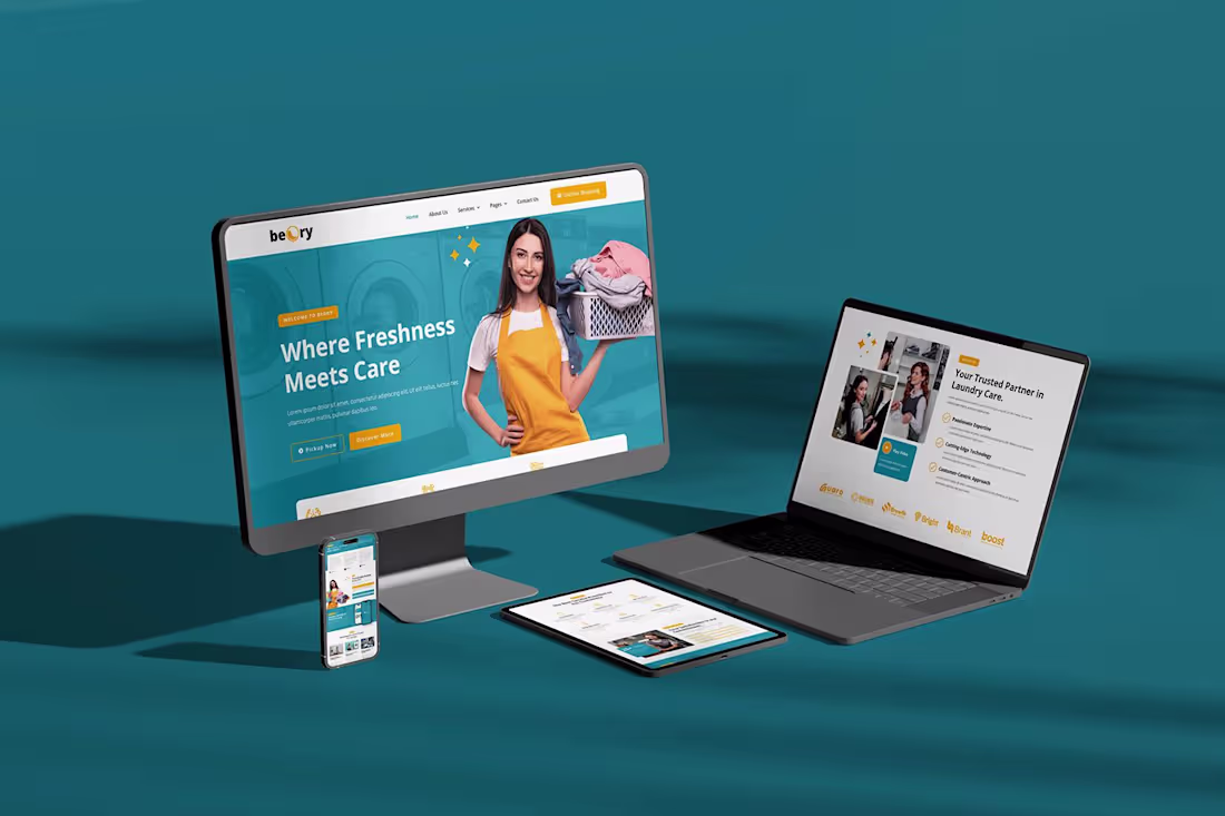 Cover image for Cleaning Website | WordPress Website | WordPress