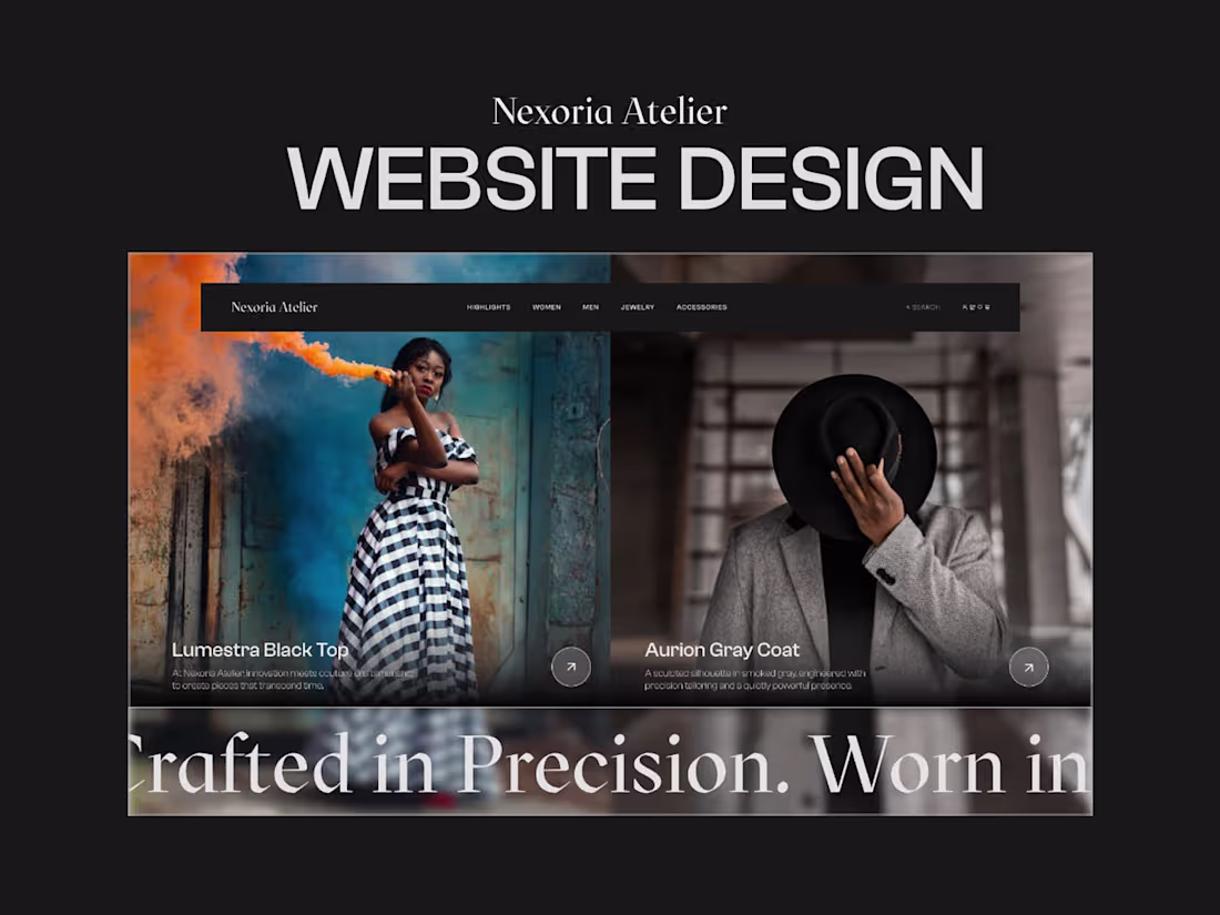 Cover image for Nexoria Atelier : Brand Store Experience Design