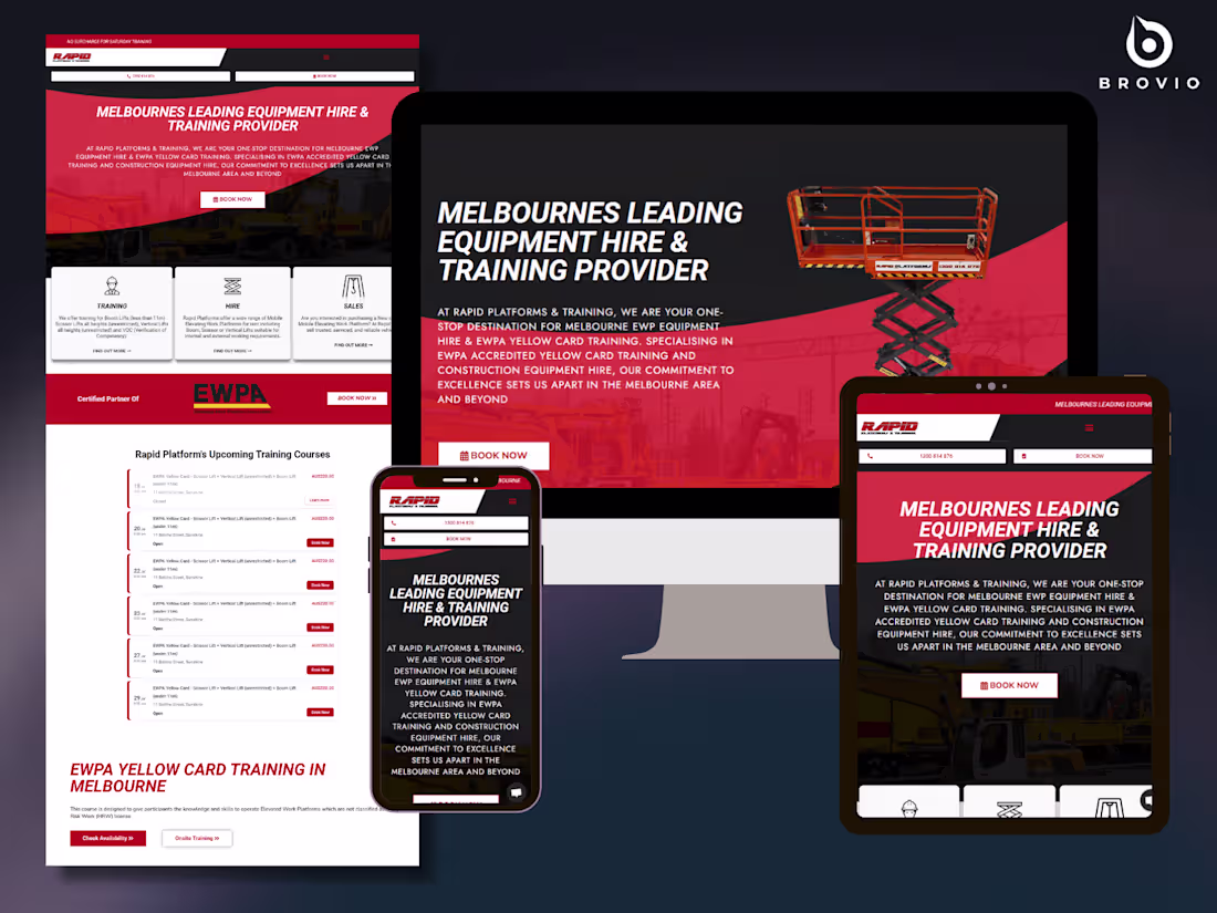 Cover image for Streamlined Training Platform Redesign for Rapid
