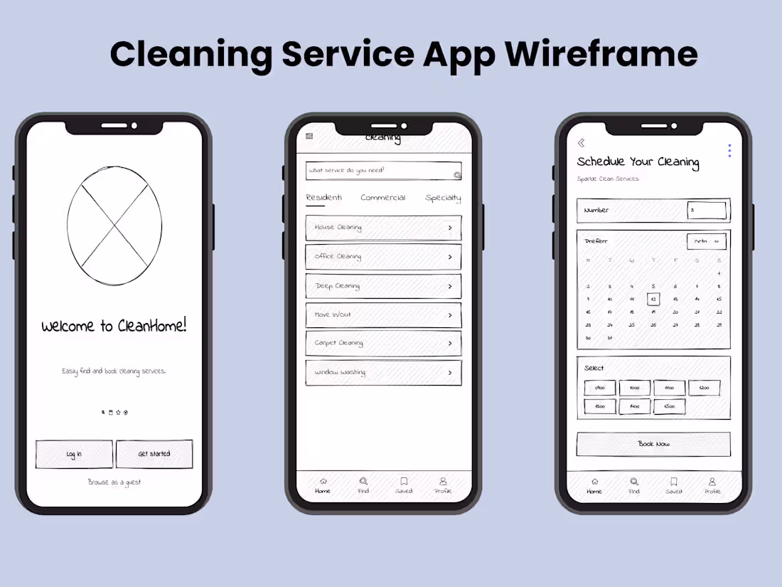 Cover image for Cleaning Service Application
