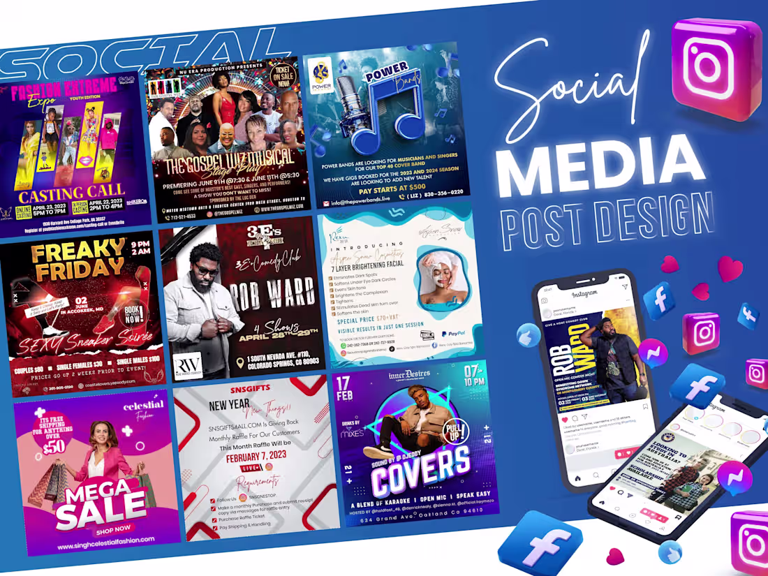 Cover image for I will create a engaging Flyer Design for you