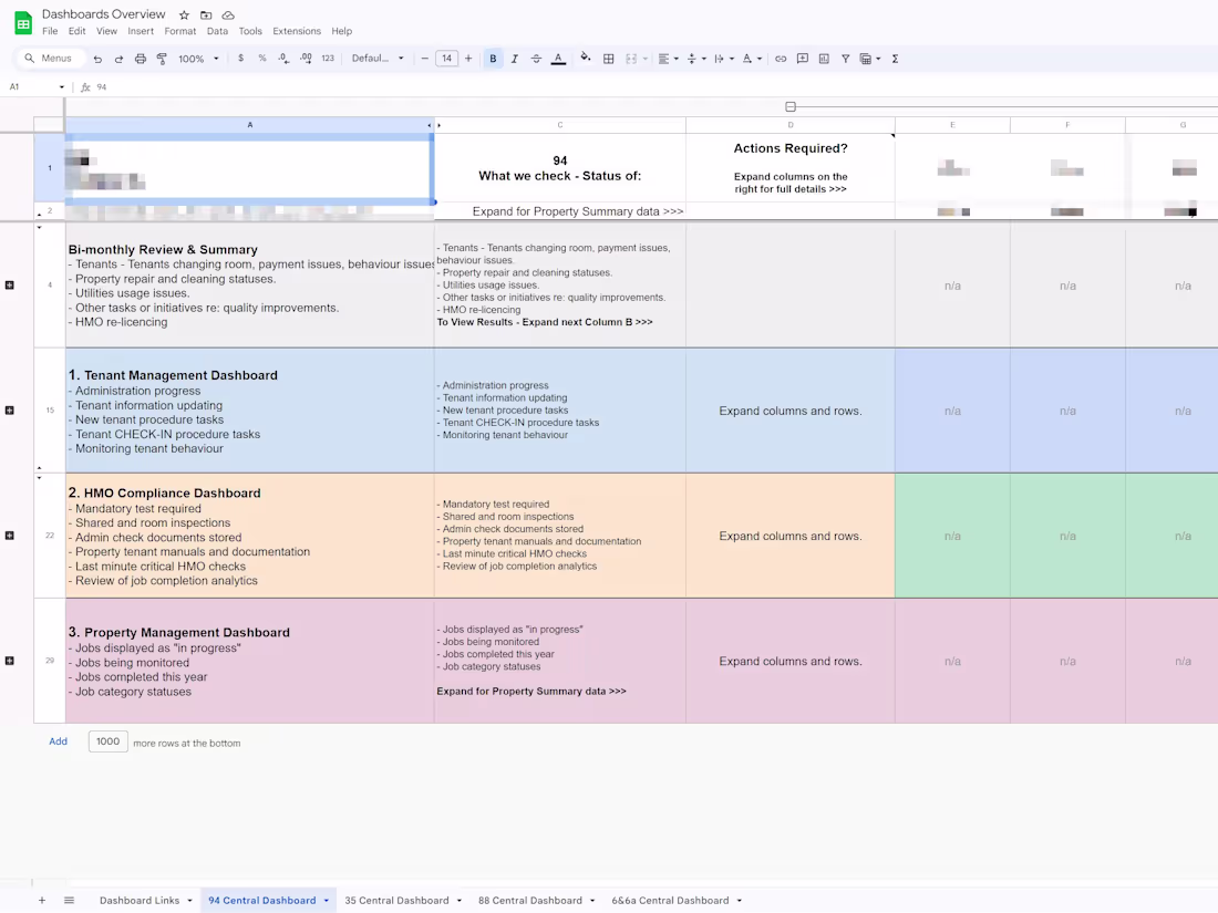 Cover image for Creating management dashboard for a letting agency
