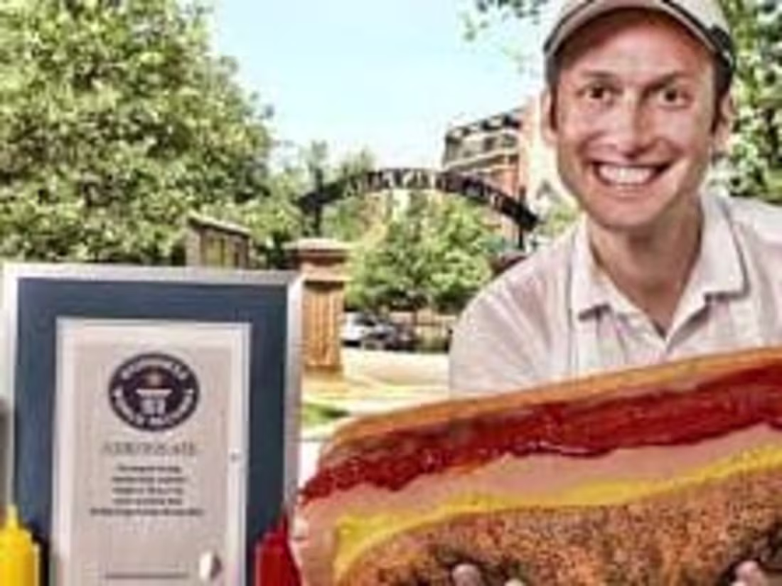 Cover image for Creation to Consum: World’s Longest Hot Dog Journey