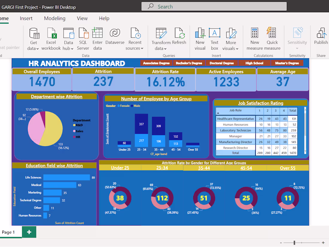 Cover image for Power BI Project