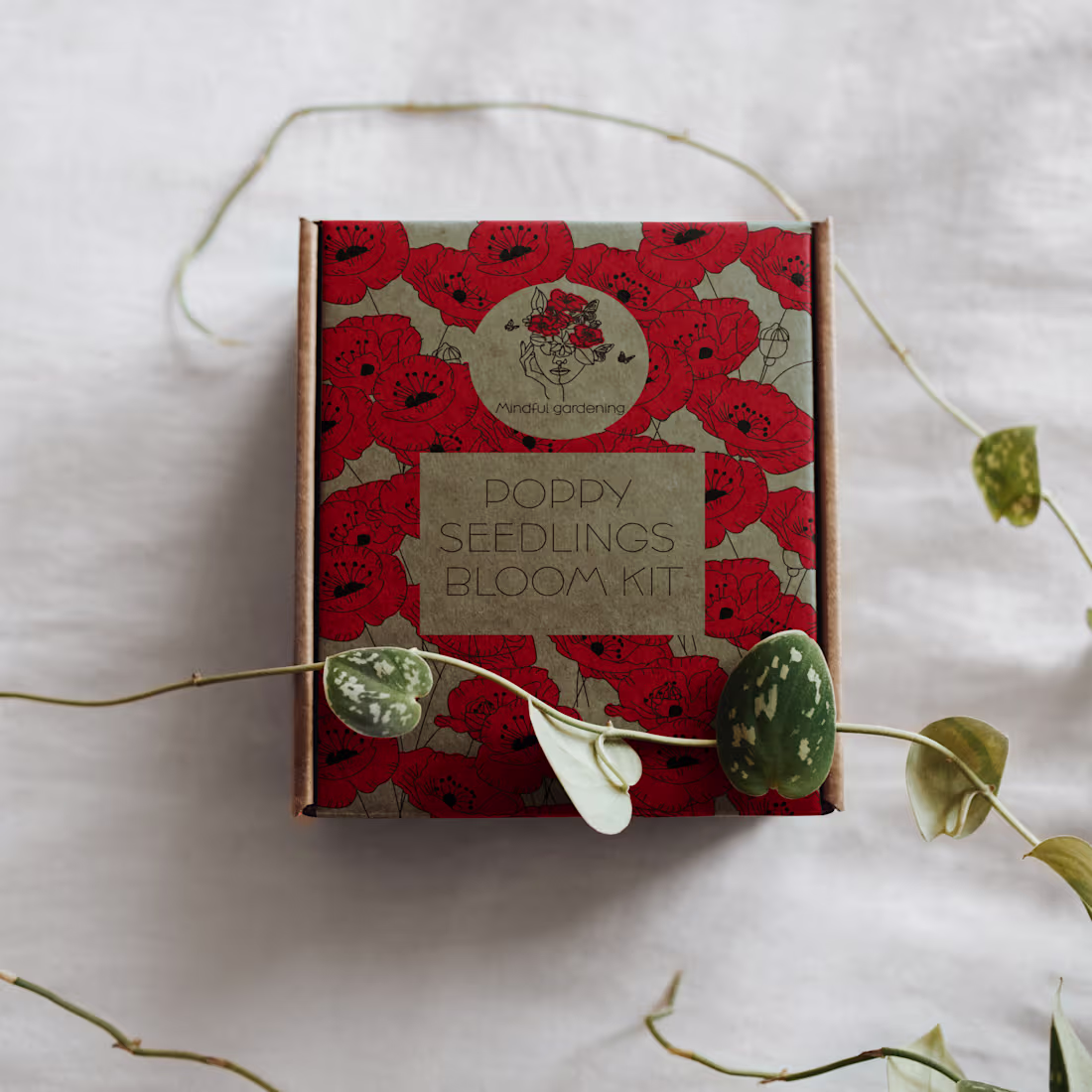 Cover image for Mindful gardening-packaging/campaign design 