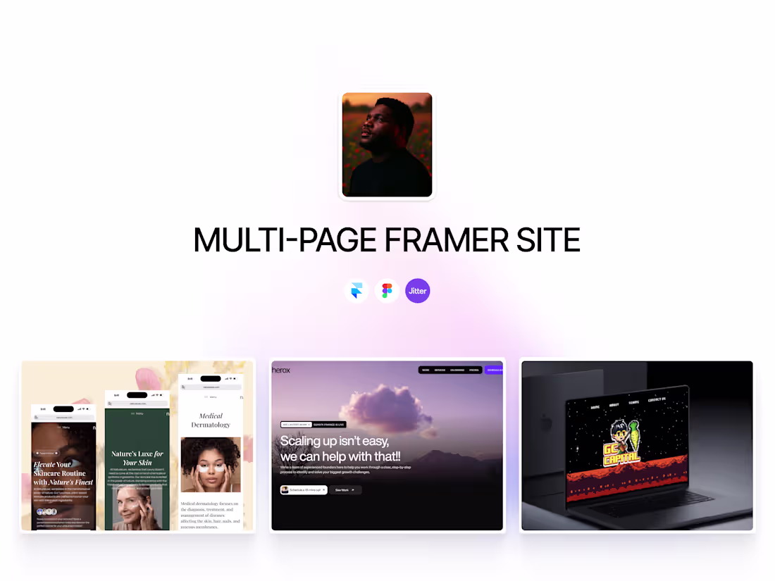 Cover image for Multi-Page Framer Site