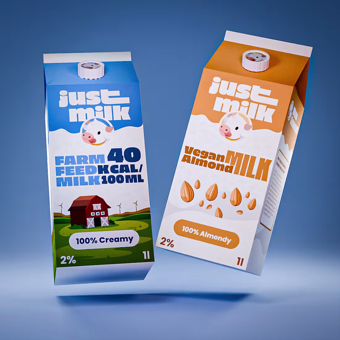 Cover image for Milk Product Branding and Package Design