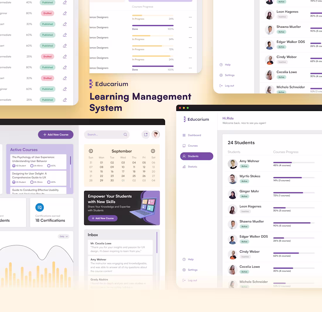 Cover image for Erducarium | Learning Management System