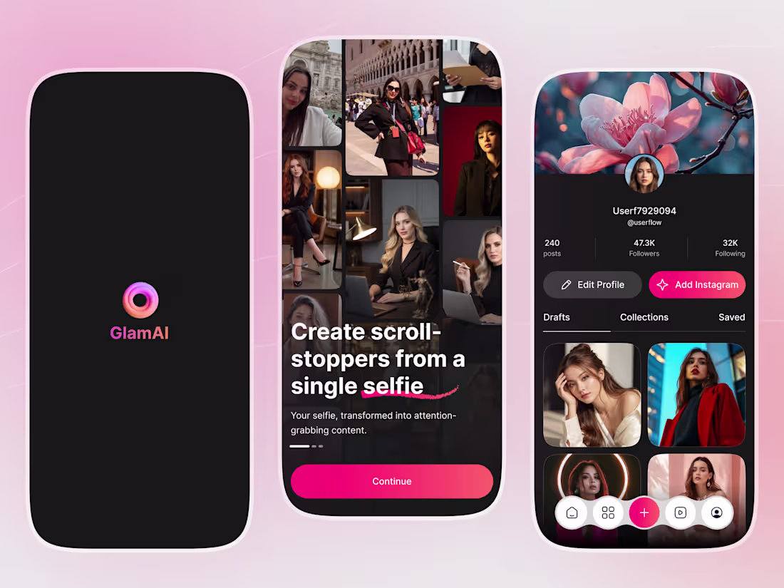 Cover image for GlamAI – AI Content Creator