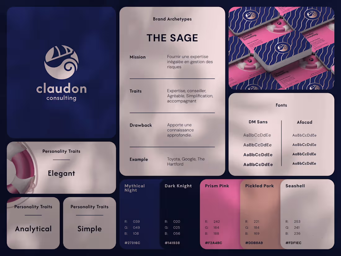 Cover image for Claudon Consulting - Branding