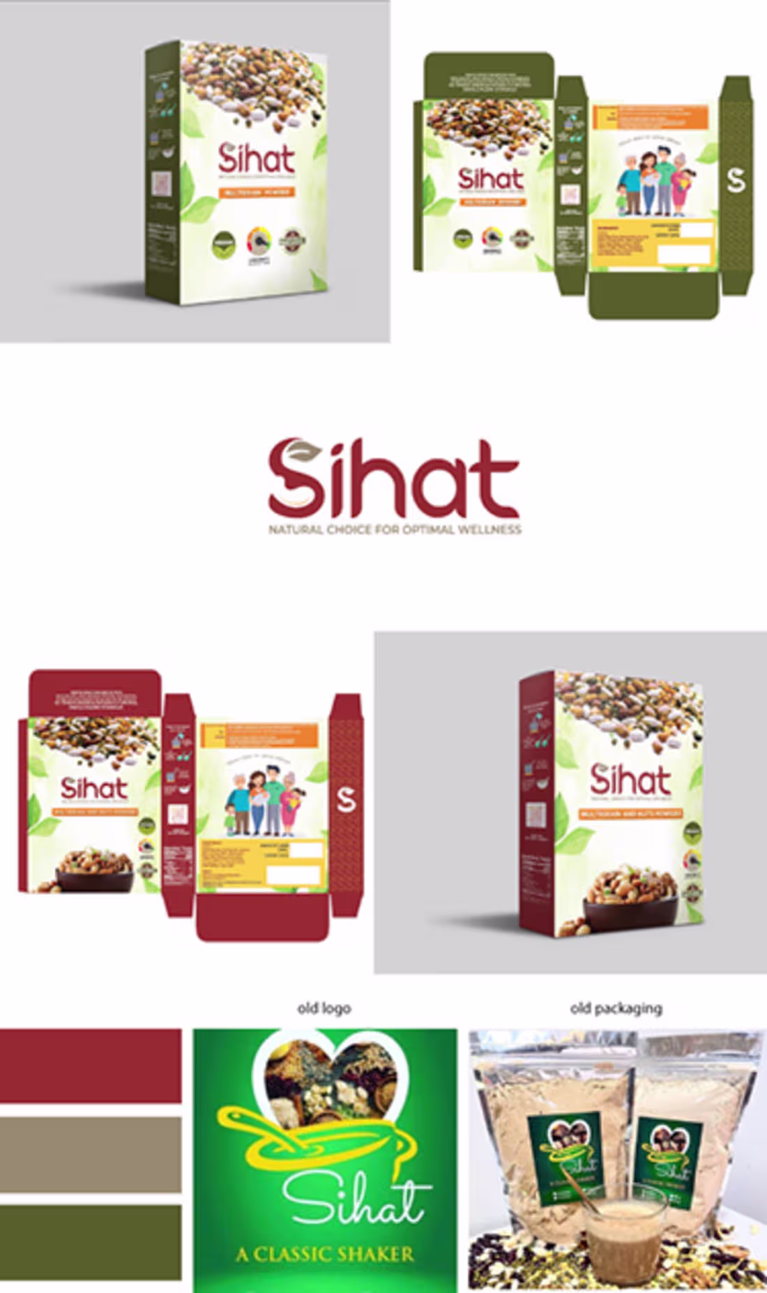 Cover image for Rebranding Sihat :: Behance