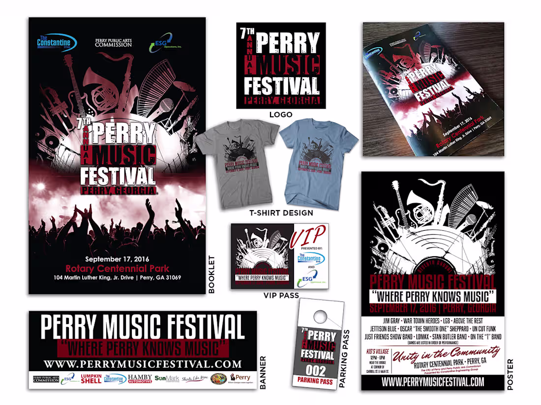 Cover image for Perry Music Festival Series
Creative Direction,