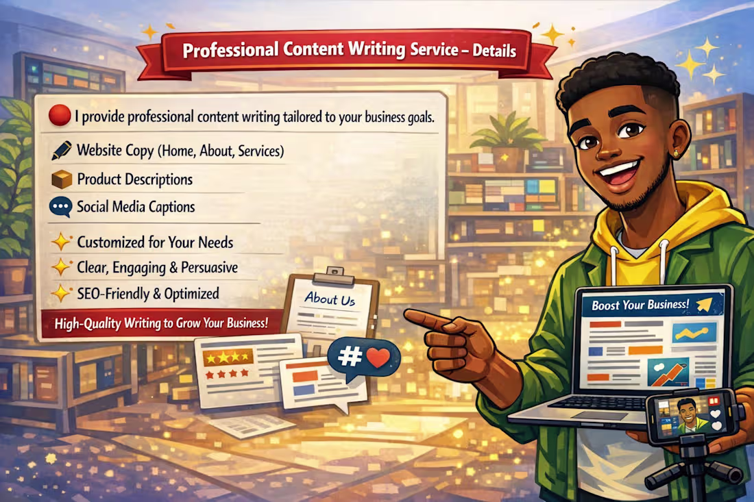Cover image for Content Writing Services for Brands