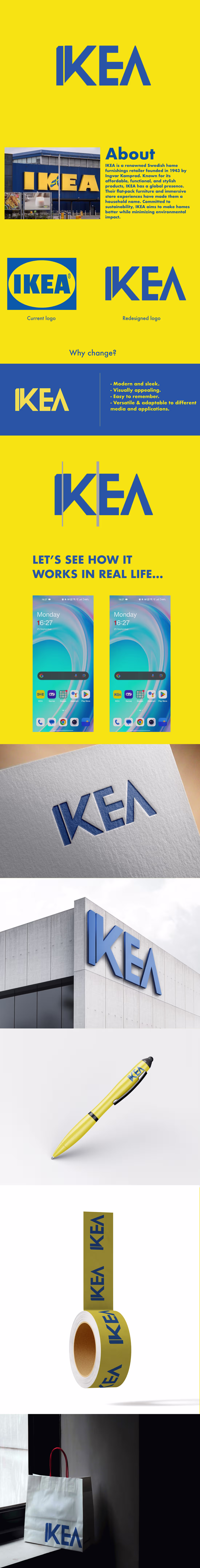 Cover image for IKEA Logo Redesign 
