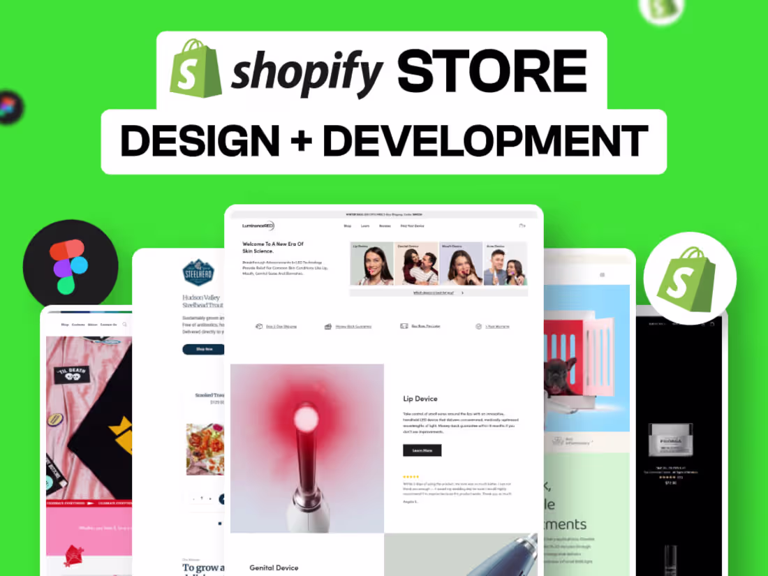 Cover image for Shopify expert crafting stores that boost sales and branding.