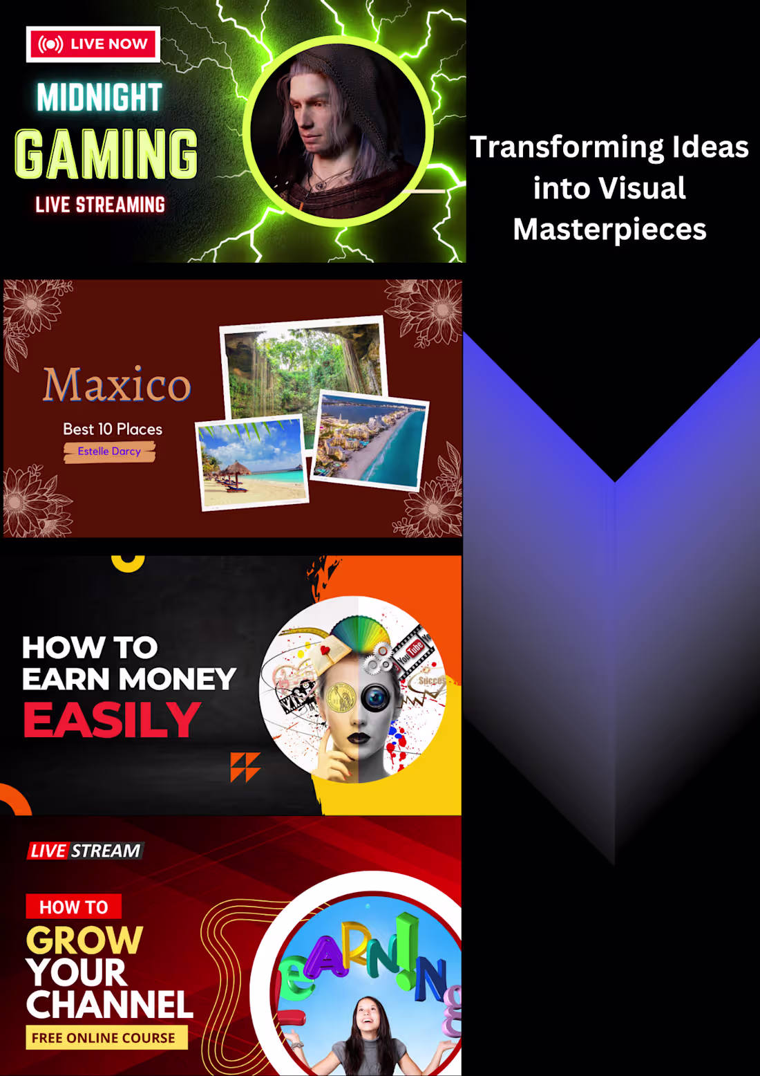 Cover image for Thumbnail Design Portfolio Showcase