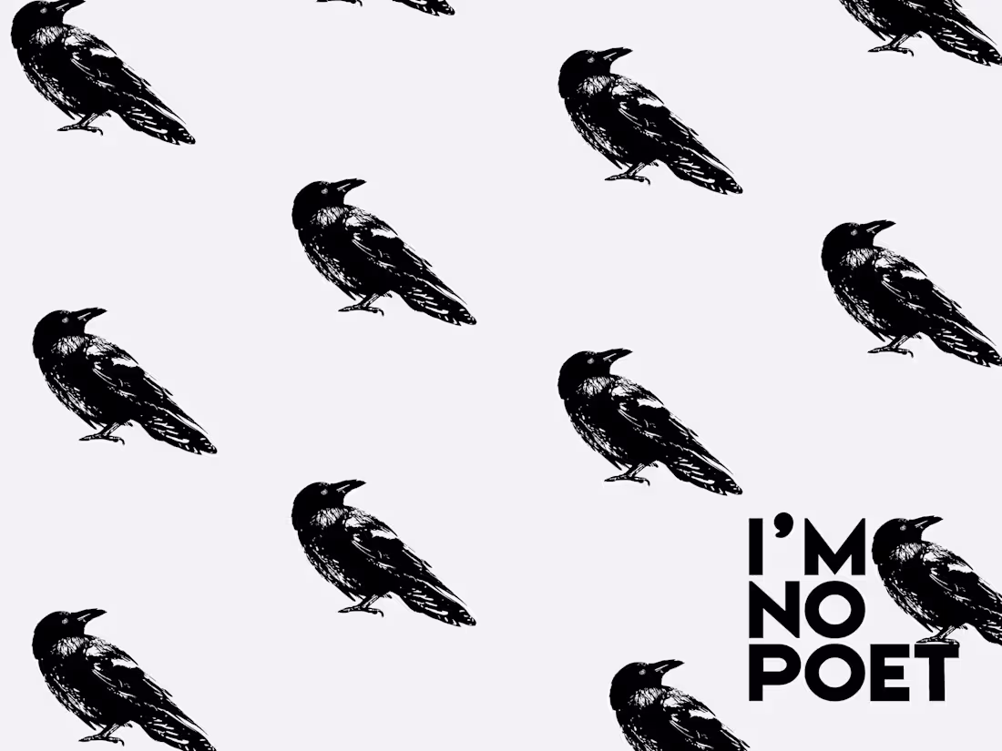 Cover image for I'm No Poet Brand and Identity