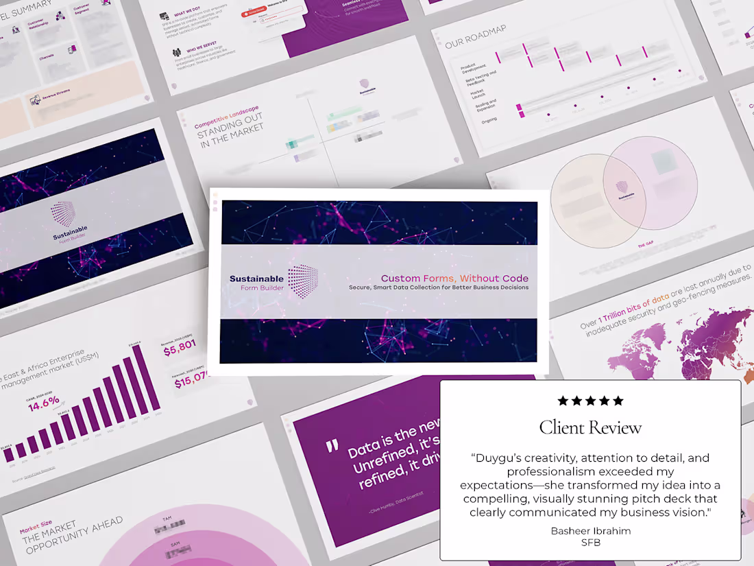 Cover image for SaaS Pitch Deck