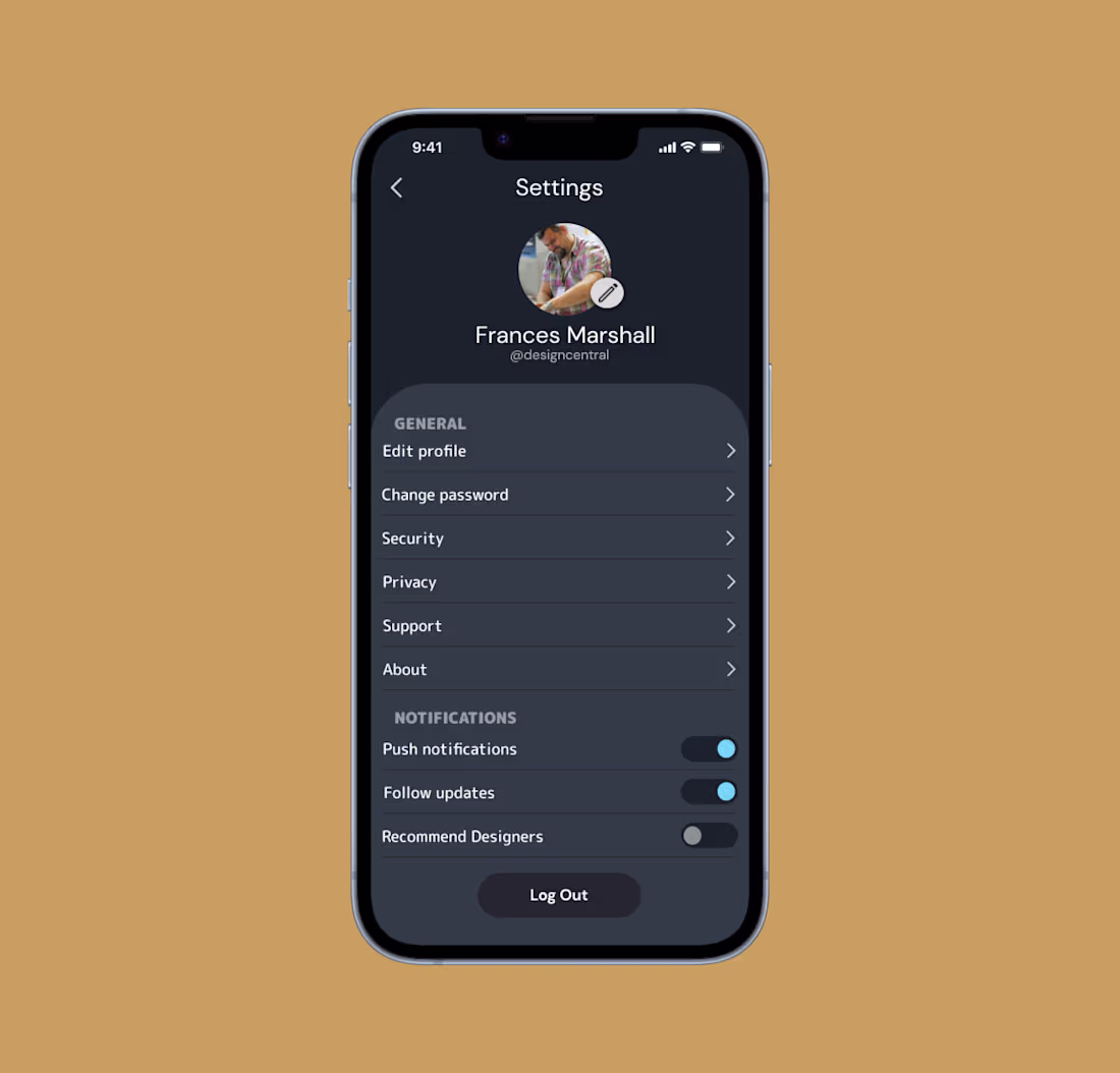 Cover image for Day 007 — Settings | 100 days UI challenge