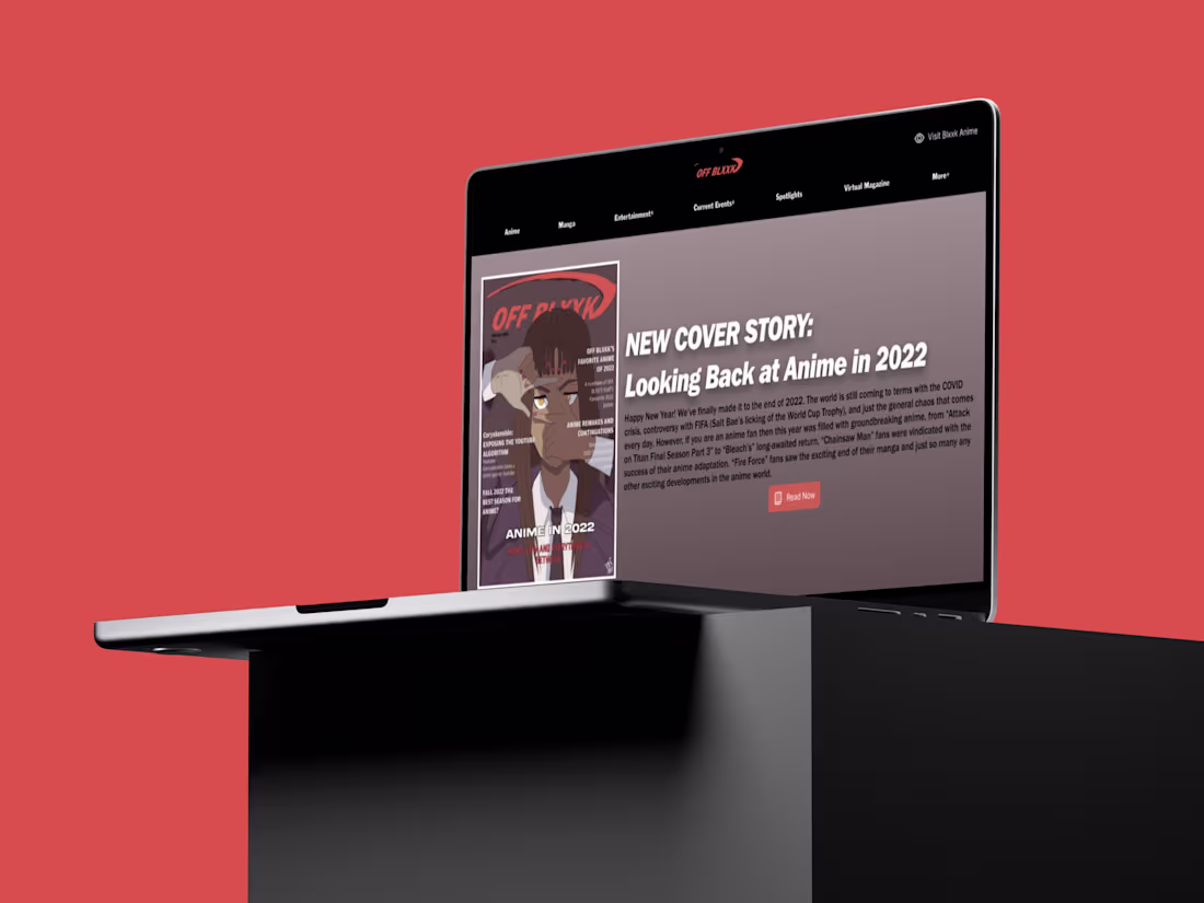 Cover image for OFF BLXXK Magazine