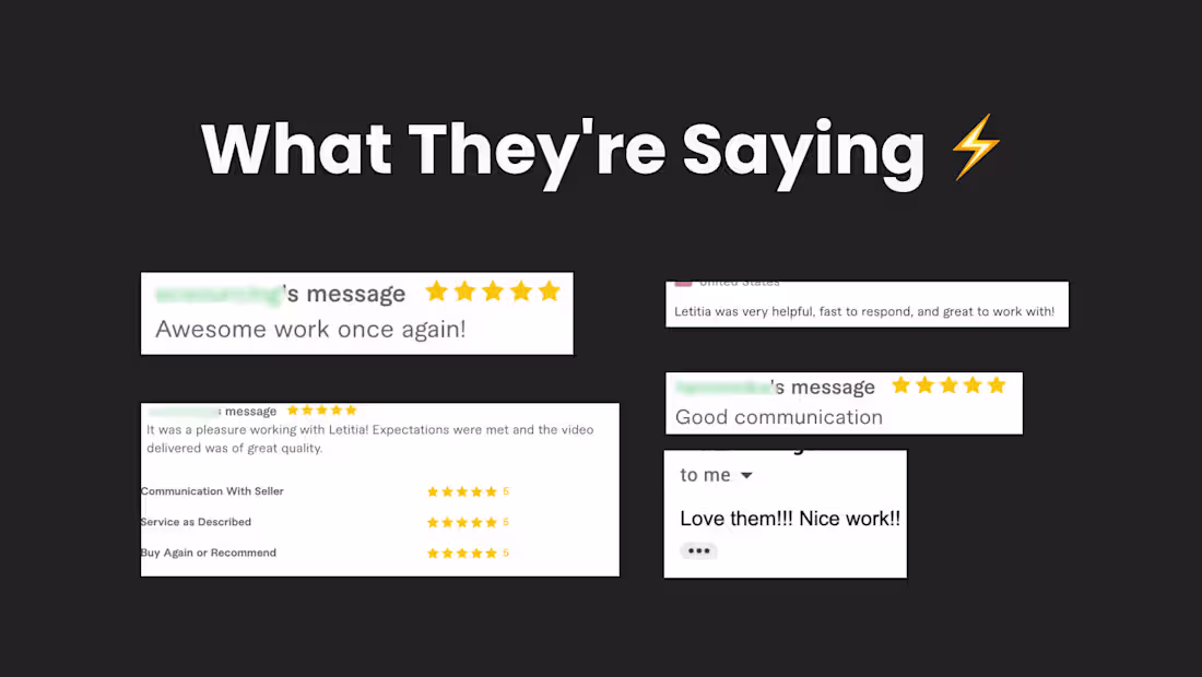 Cover image for What My Clients Say