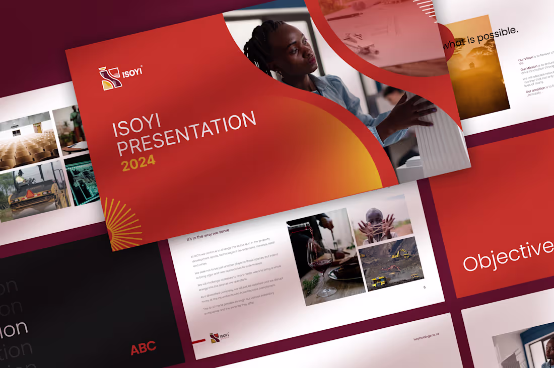 Cover image for Presentation Design (Isoyi Group)
