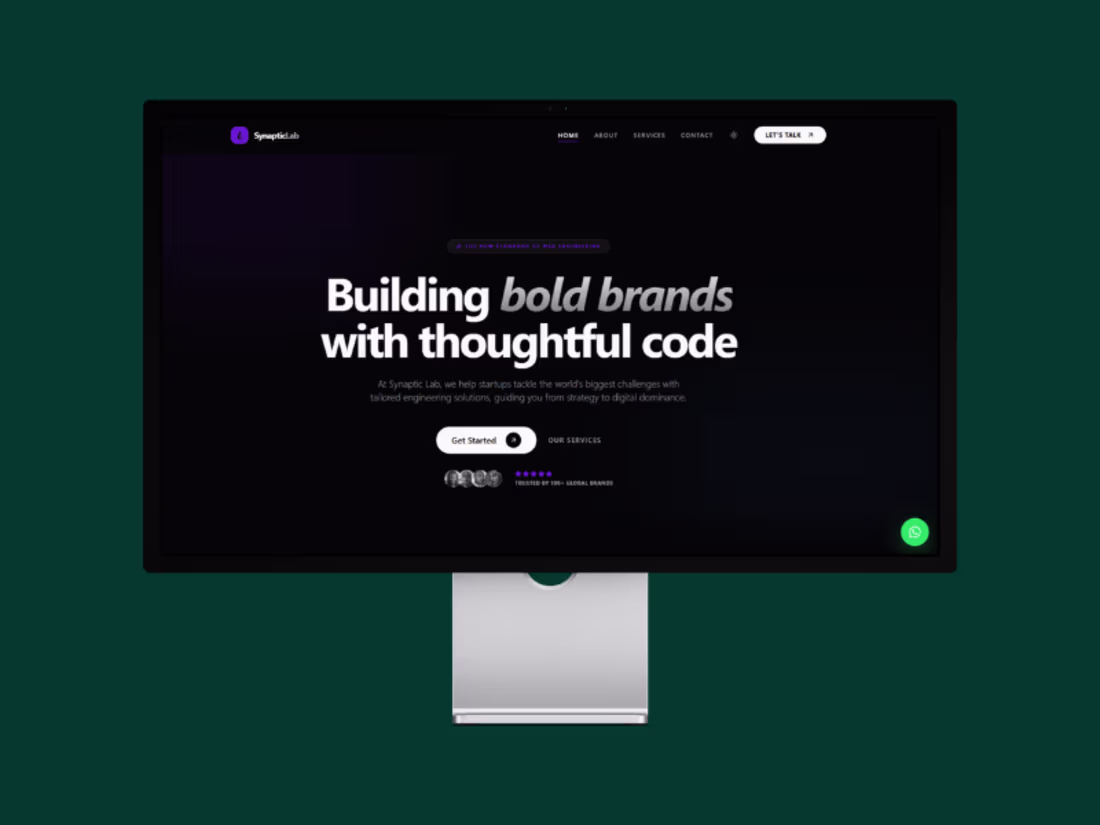 Cover image for Built this website for Synaptic