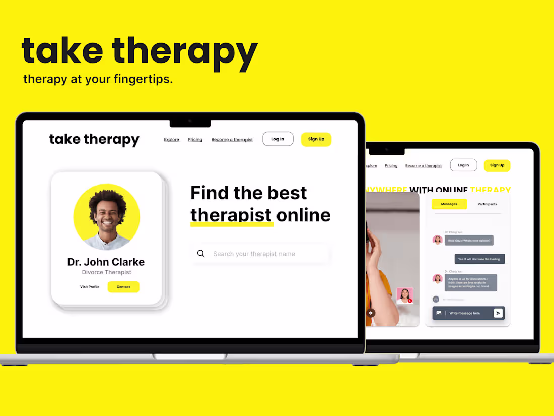 Cover image for Take Therapy