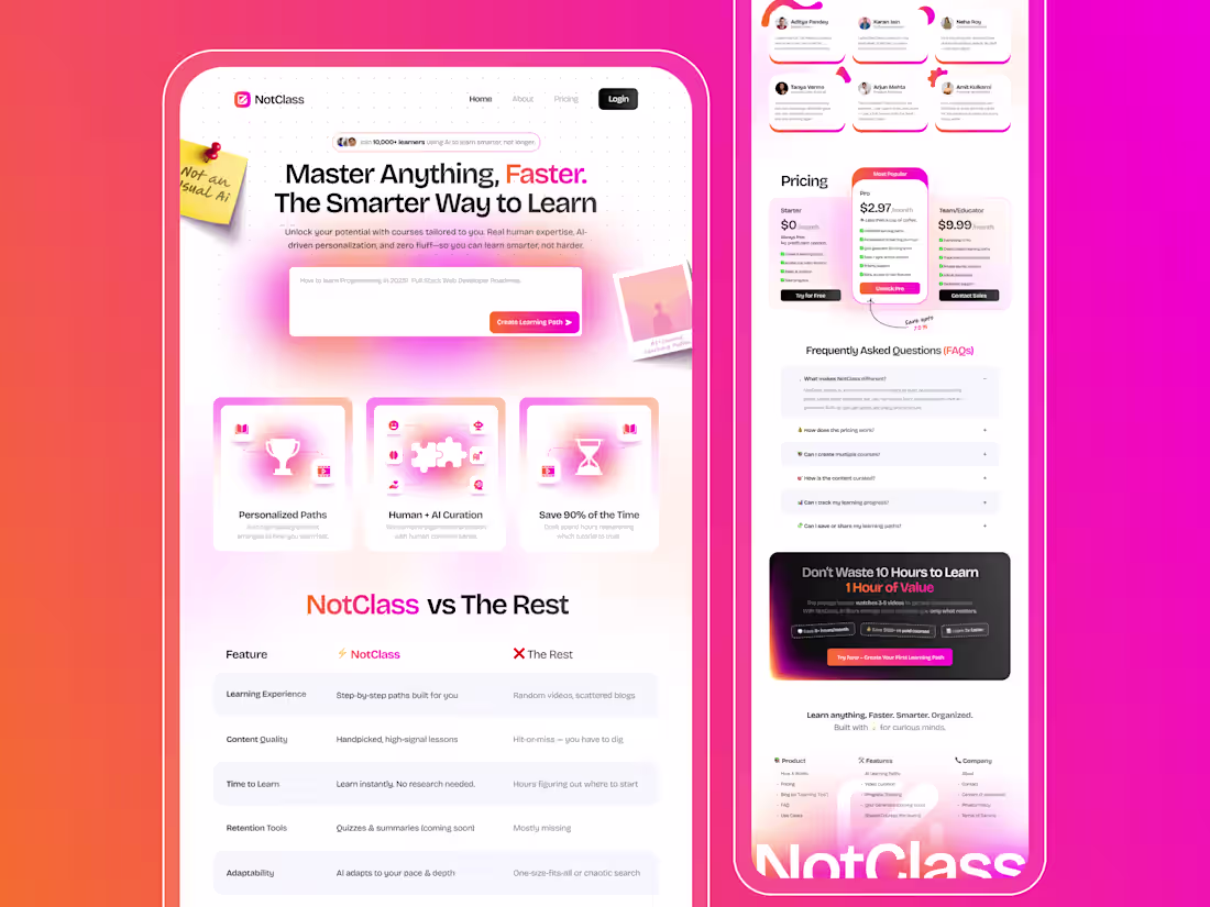 Cover image for Case Study: NotClass