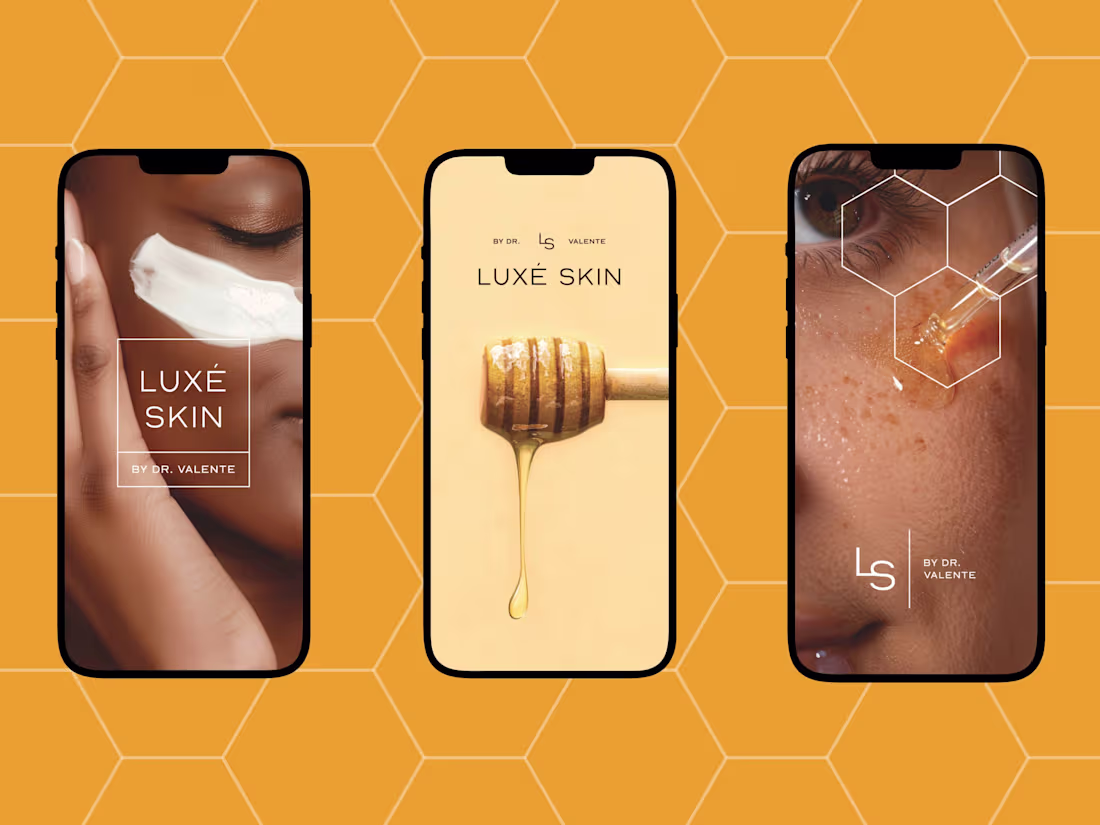 Cover image for Luxé Skin / Brand Identity