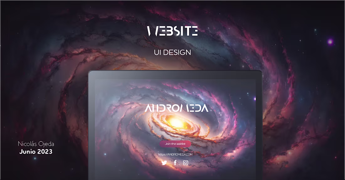 Cover image for Andromeda Gallery on Behance