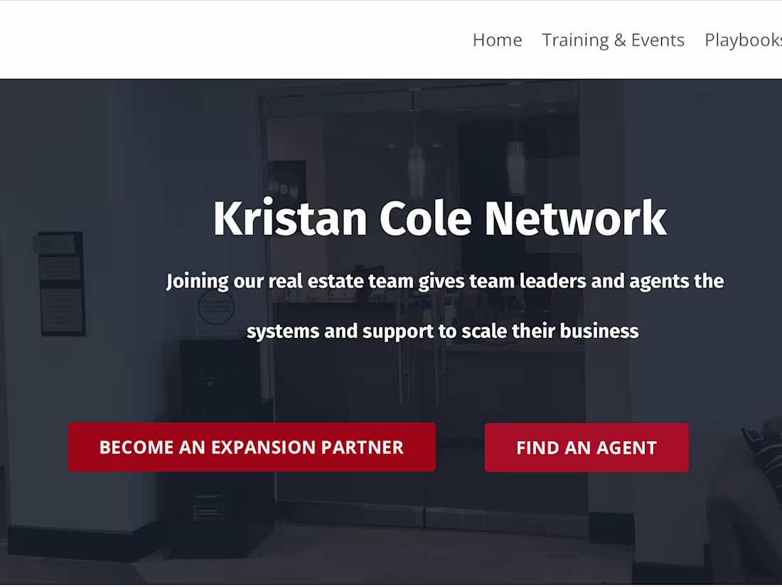 Cover image for Kristan Cole Network