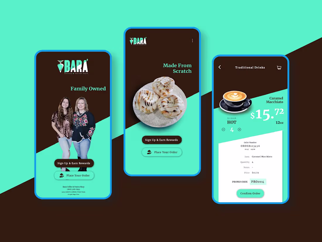 Cover image for BARA Mobile App Screen Flow