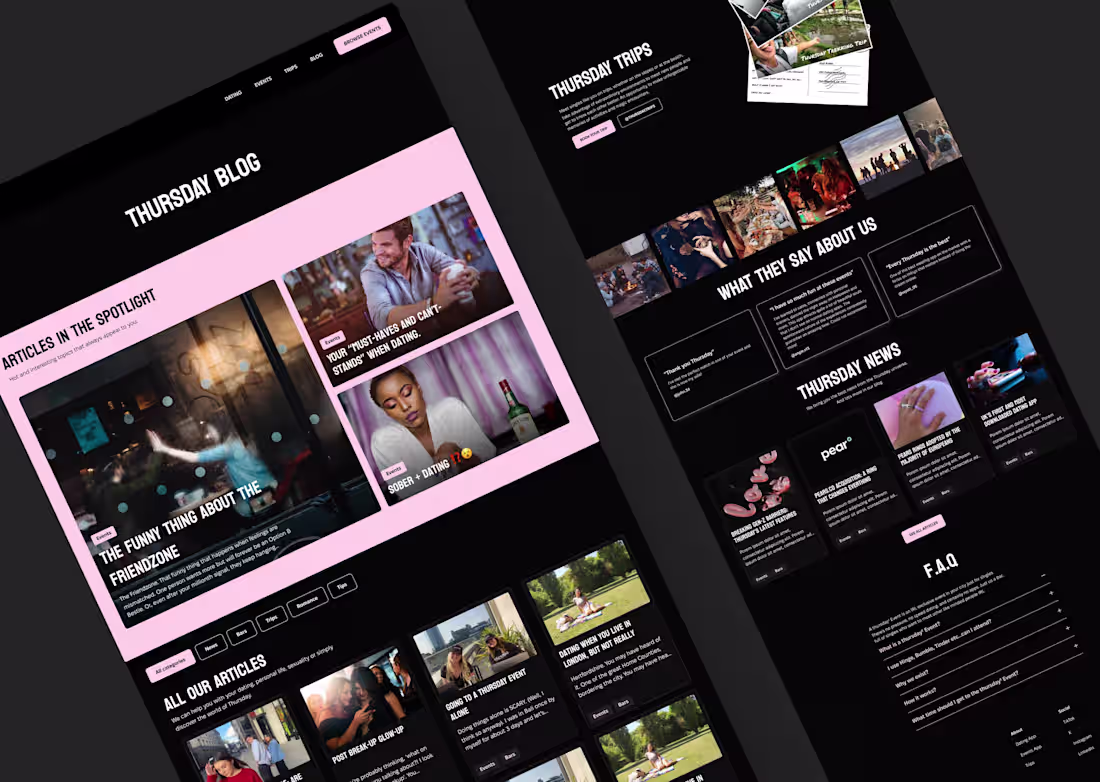 Cover image for UX Design - Website or App