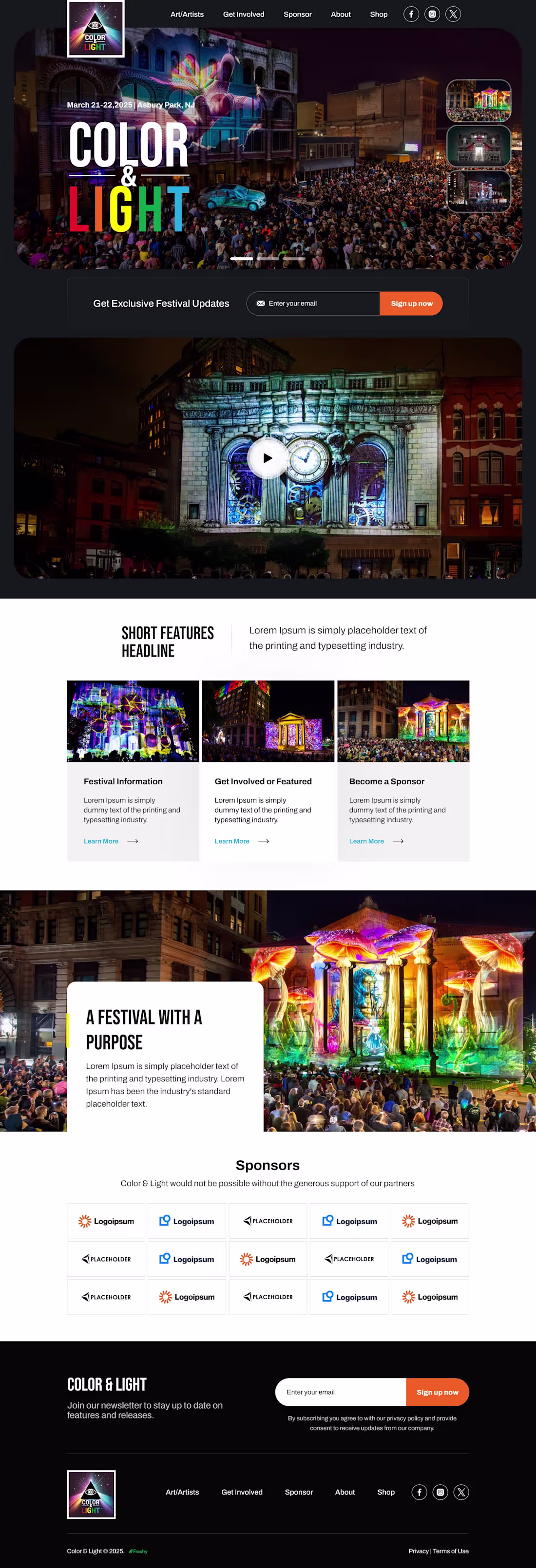 Cover image for Built the complete website for