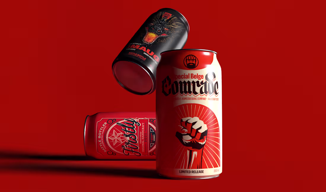 Cover image for Crafted Canvases: Taste Beer with Battle Bottle's labels