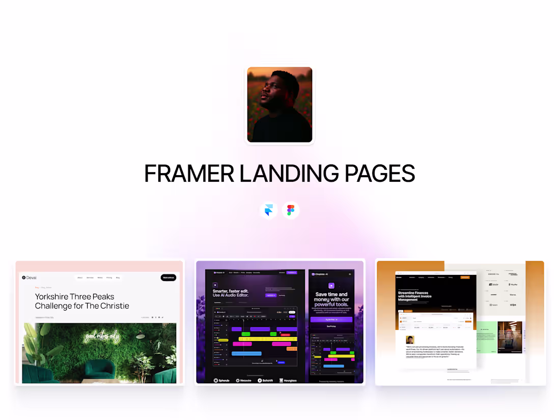 Cover image for Landing Page from Figma to Framer